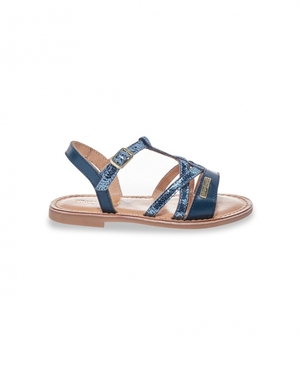 Sandales Les Tropeziennes BIRON Bleu Marine Enfant|UZVF-80913595